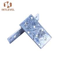 Wood connector perforated nail plate zinc plated 175x65x2.0mm